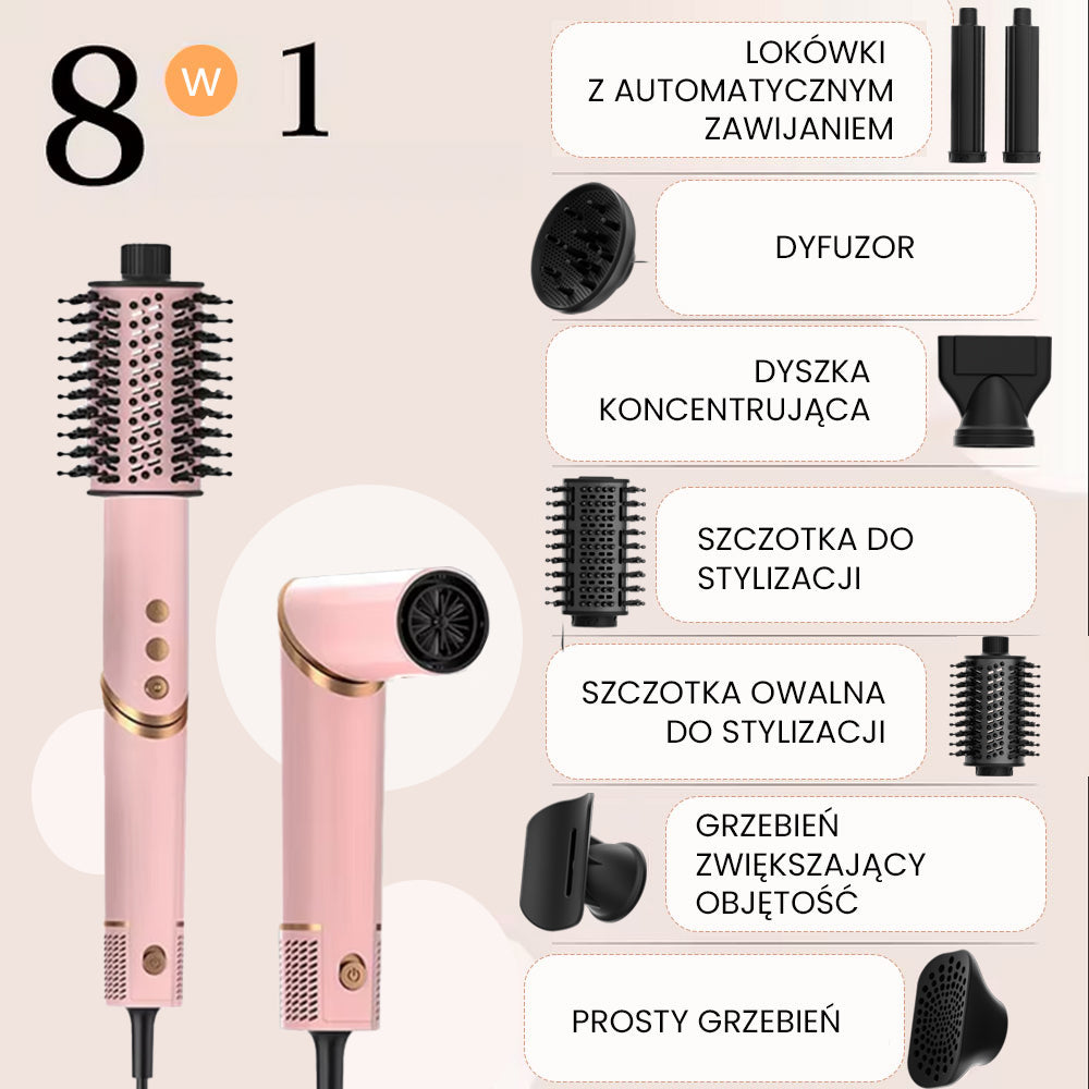 Air Essence Aurora Pink suszarka do włosów