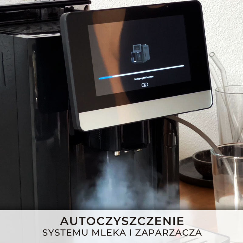Air Essence Coffee Aroma LCD PRO - Automatyczny, ciśnieniowy ekspres do kawy z dotykowym wyświetlaczem, 19 bar