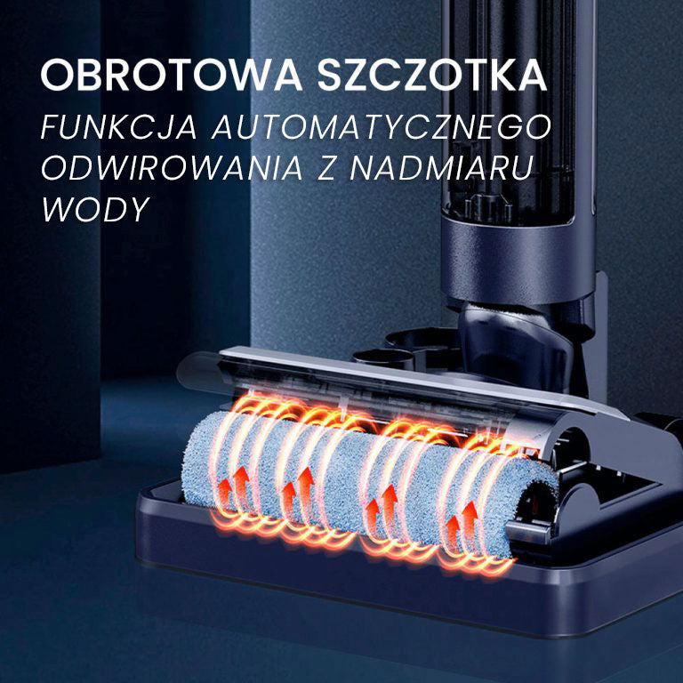 Air essence Typhoon 6w1 - Stojący i bezprzewodowy odkurzacz myjący