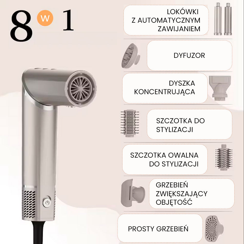 Air Essence Aurora Gold, suszarka do włosów