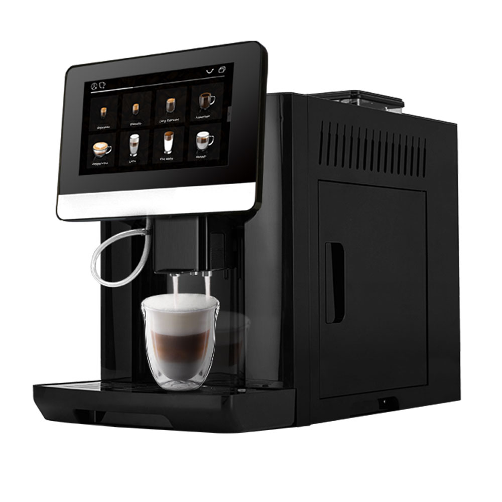 Air Essence Coffee Aroma LCD PRO - Automatyczny, ciśnieniowy ekspres do kawy z dotykowym wyświetlaczem, 19 bar