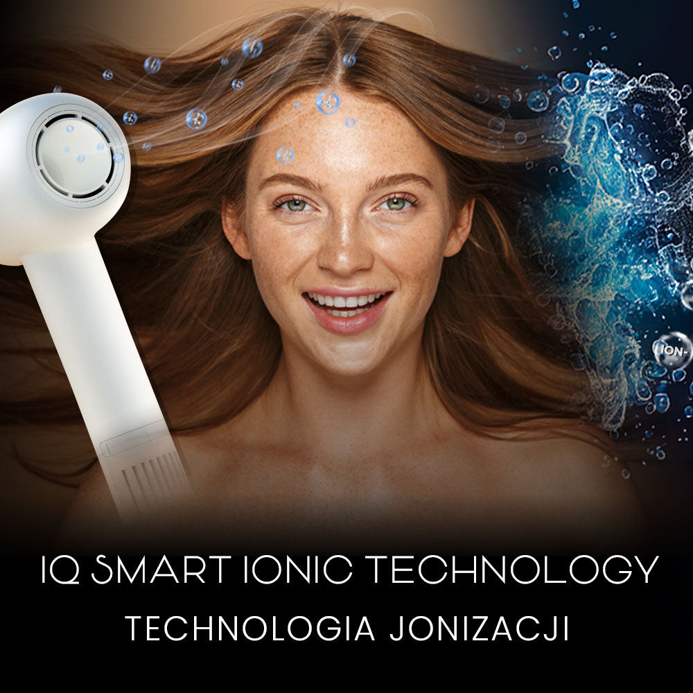 MistralBlast iQ Ionic White - inteligentna suszarka do włosów z jonizacją